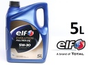 Мастило для двигуна ELF 5W30 Full-Tech FE, 5 літрів