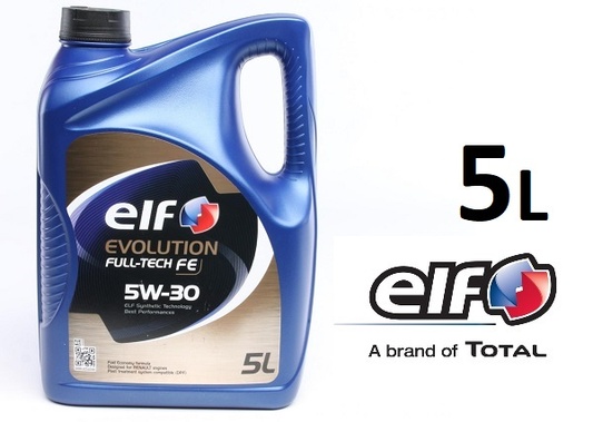 Мастило для двигуна ELF 5W30 Full-Tech FE, 5 літрів