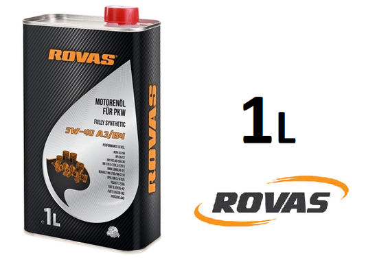 Мастило для двигуна Rovas 5W40 A3/B4 , 1 літр