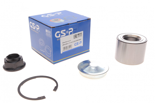 підшипник маточини (ступиці) з гайкою та стопорним кільцем