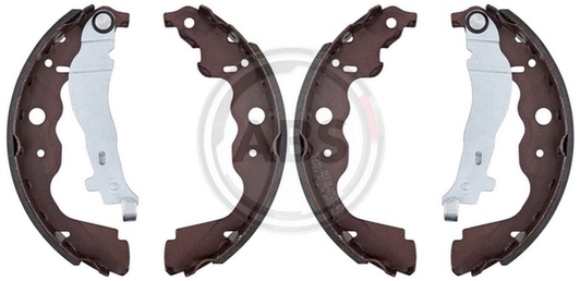 комплект гальмівних колодок на 2 колеса